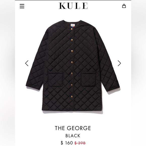 ISO Kule George jacket in black XS or S - Picture 1 of 1
